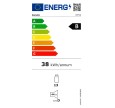 Automobilinio šaldytuvo CFF12 energijos lipdukas