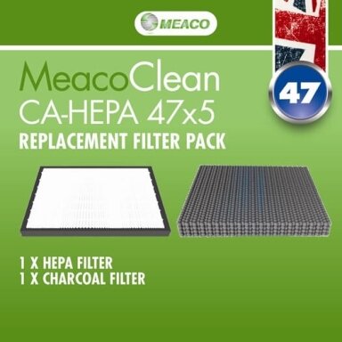 Filtrų komplektas modeliui CA-HEPA 47x5 (MEACO) Filtrų komplektas modeliui CA-HEPA 47x5 (MEACO)