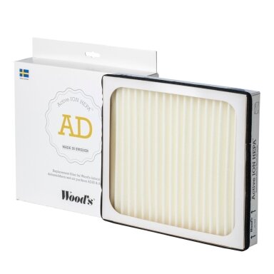 HEPA filtras oro sausintuvams AD20 ir AD30 Wood's HEPA filtras oro sausintuvams AD20 ir AD30 Wood's